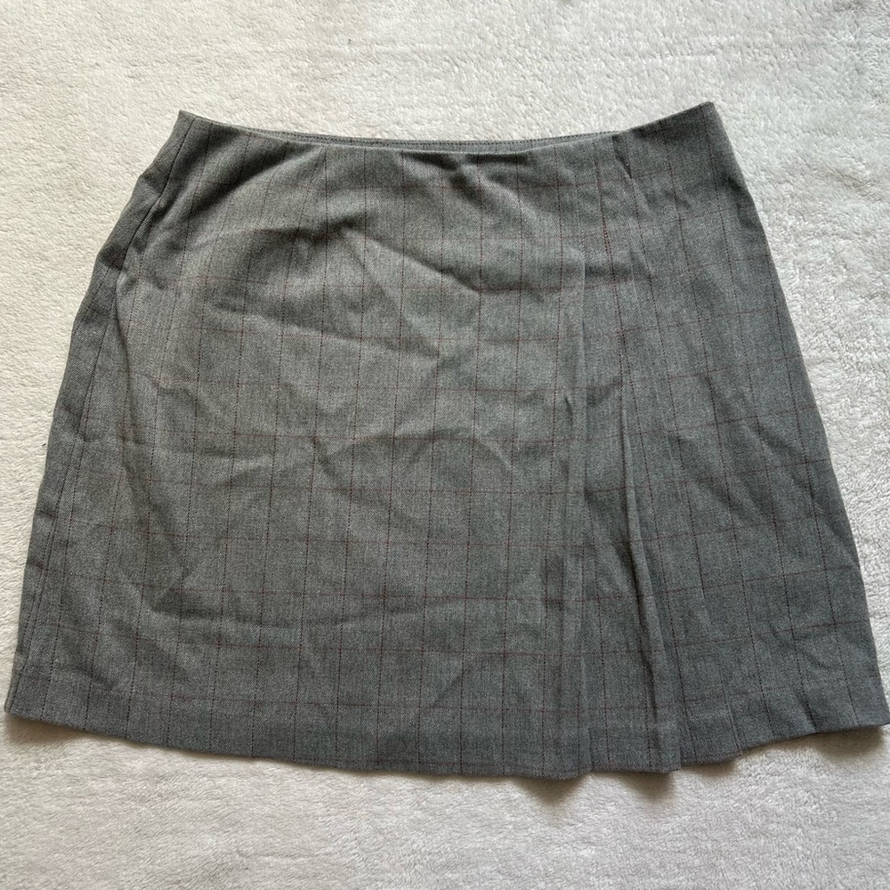 Express grey plaid shirt